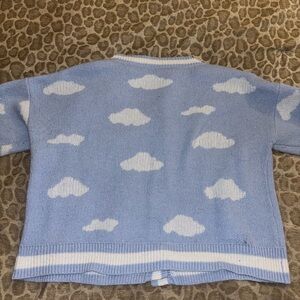 ✨Women’s Woven Baby Blue Cloud Cardigan✨
